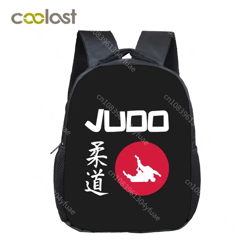 Cool Martial Art Judo / Taekwondo / Karate / Aikido Backpack Children School Bags Boy Girl Toddler Bag Kid Kindergarten Backpack