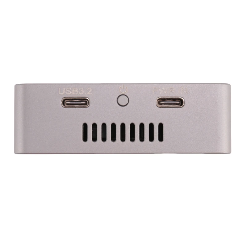 M.2 NVME SSD 클론 듀얼 베이 Nvme 도킹 스테이션, M2 SSD 및 M 키 SSD용 C 타입 외장 하드 디스크 박스, USB3.2 Gen2