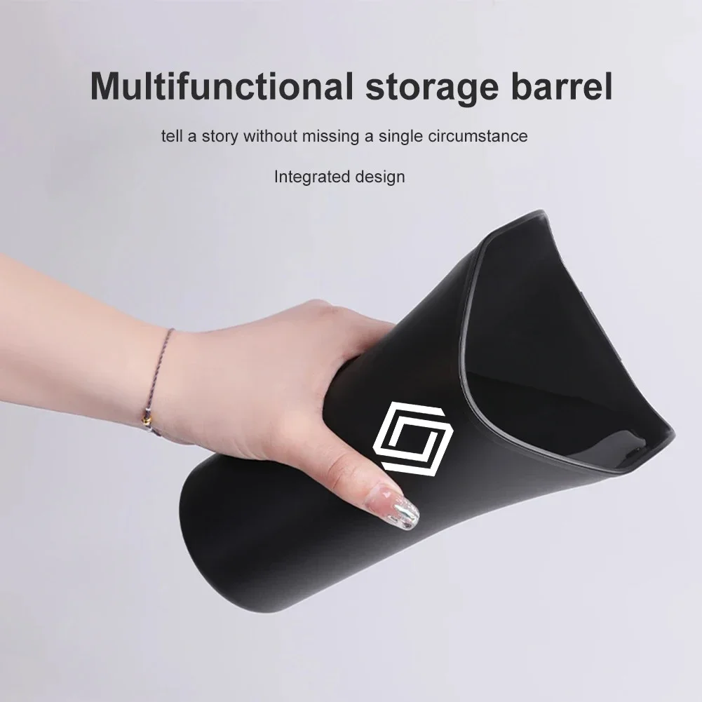 1pc Car Portable Hanging Mini Car Trash Can For Renault Scenic Clio Laguna 2 3 4 5 Kangoo Fluence Megane Trafic Talisman Twingo
