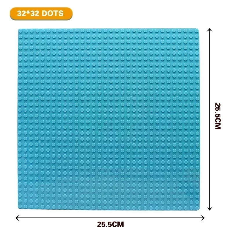 Classic Dots Building Blocks Base Plates - Creative DIY Construction Toy Set