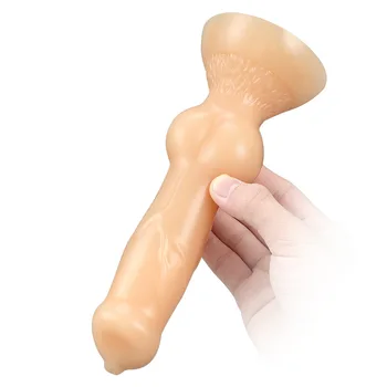 New arrival animal dog dildo with suction cup wolf penis big canine dick sex products for women adult toys sex shop 6