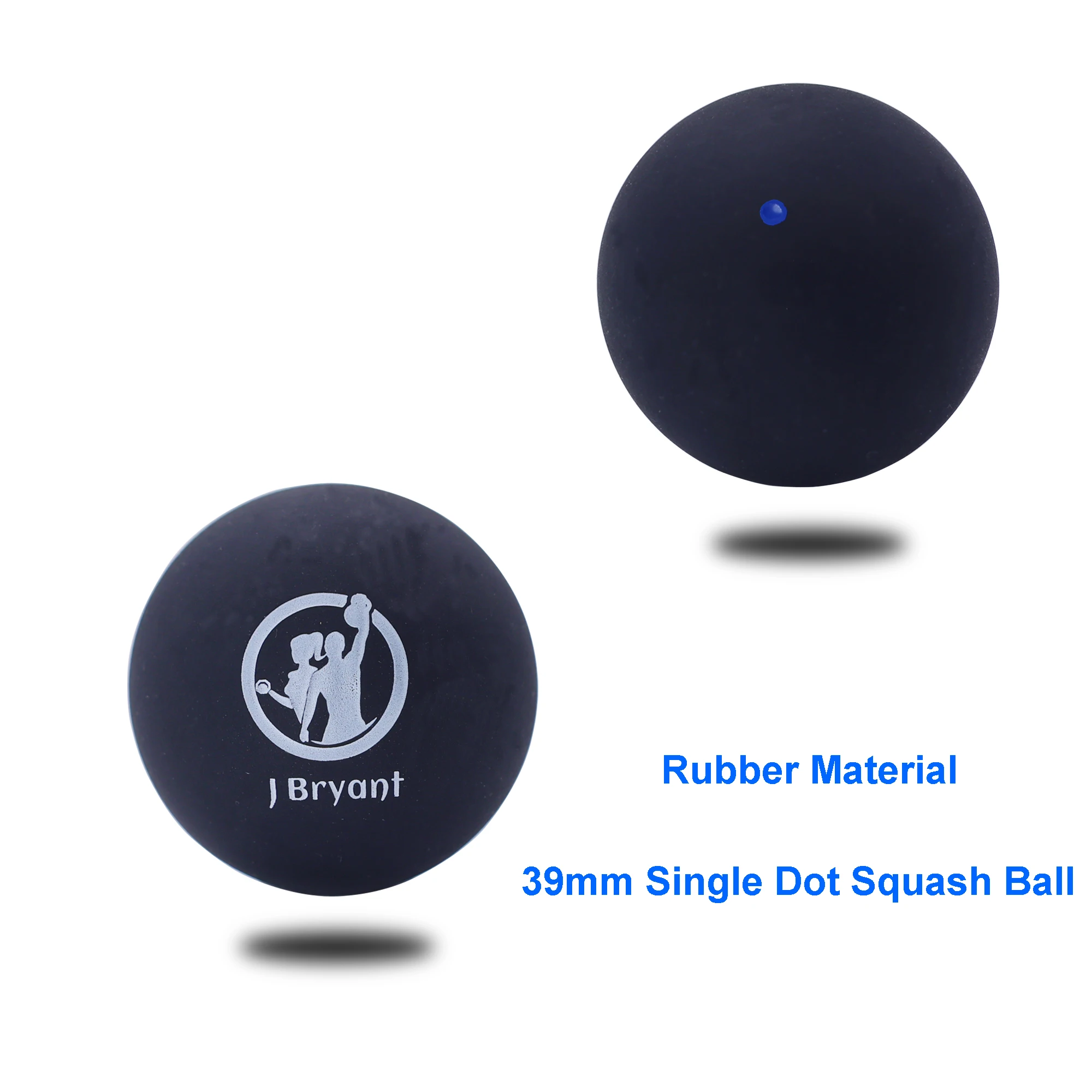 thumbnail image 2 of Single Red Dot Squash Ball - High Bounce Training Ball For Beginners & Competition Play 2 of 14