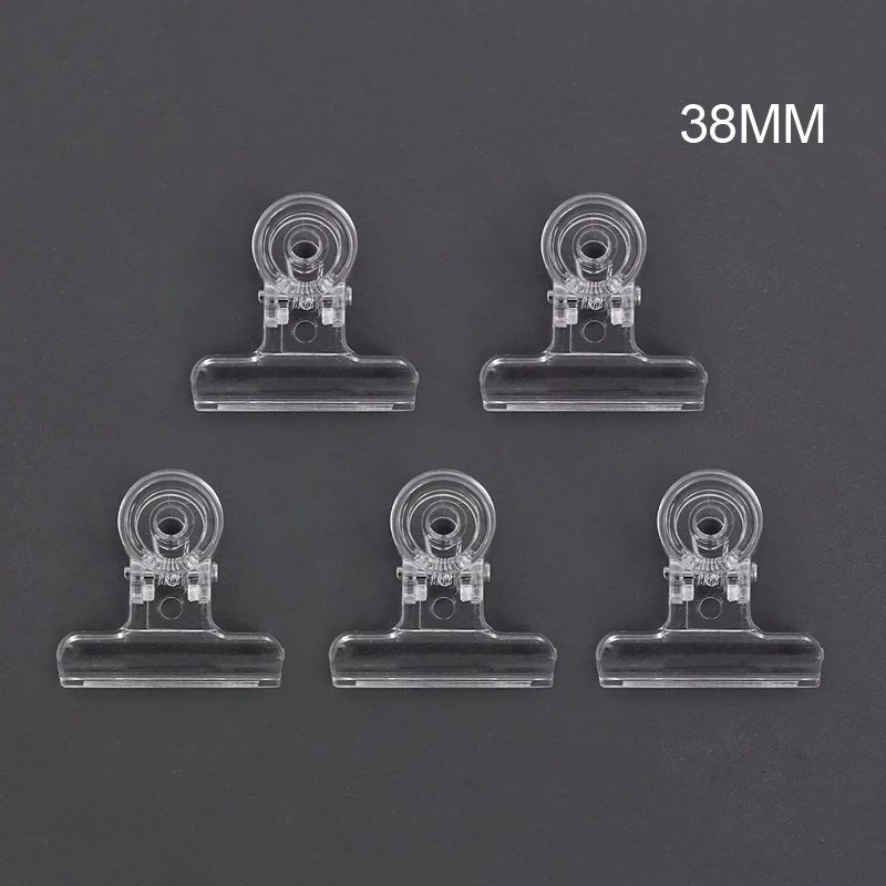 1 Set 5PCS Clear Plastic CDC Magic Tools Stacker Feather Bender Assorted Clips Dubbing Hackle Holding Tool Fly Tying Accessories
