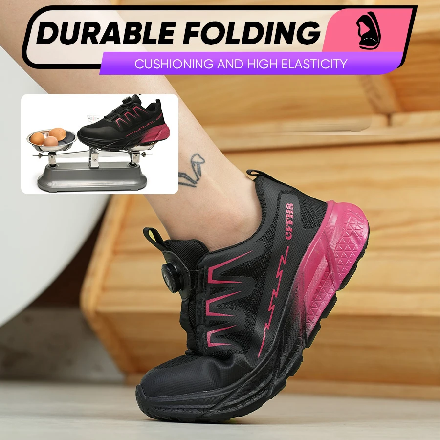 Women's Indestructible Steel Toe Safety Sneakers