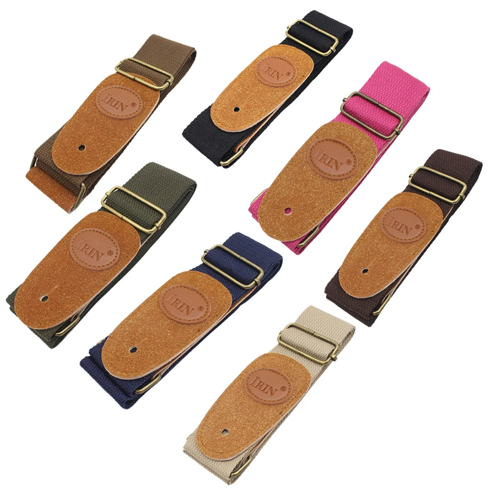 Premium Cotton Adjustable Guitar Strap - Versatile for Acoustic, Classical, and Electric Guitars