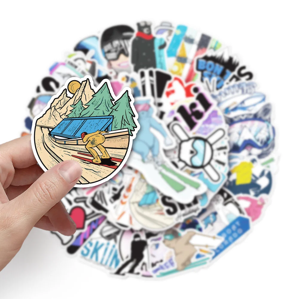 Decorative Stickers Scenery Stickers 10/50PCS