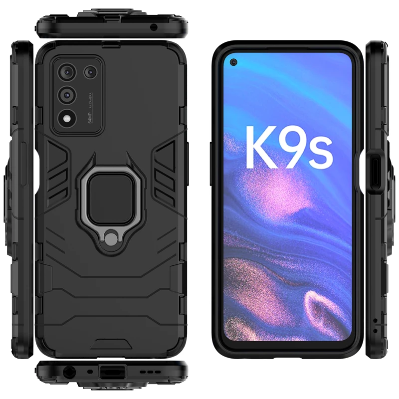 Armored Magnetic Suction Stand Full Protective Case