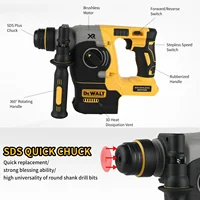 DEWALT DCH273 perceuse à percussion rotative 18 V/20 V MAX SDS sans brosse 1 pouce PLUS perceuse à percussion pour le travail du bois en forme de L (sans batterie) 3