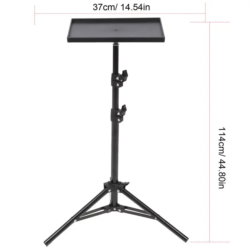 Projector Bracket Travel Tripod Speaker Stand Extendable  Accessories Mount Ball Head for Lapdesk DSLR Camera Outdoor