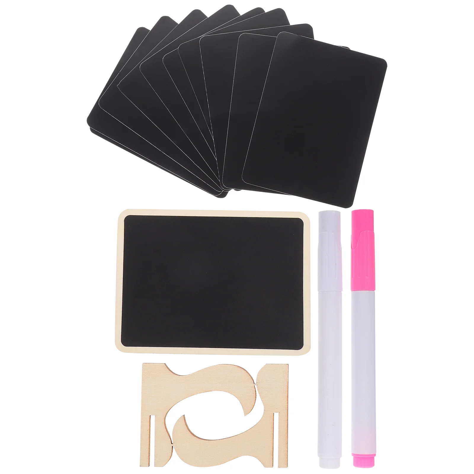 

Маленькие деревянные мини-столы со стираемым мелом для письма для магазинных карт