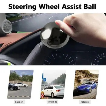 Pomello di Controllo Volante Regolabile Universale, Costruzione Robusta, Ausilio per la Sterzo Assistita, Facile Installazione