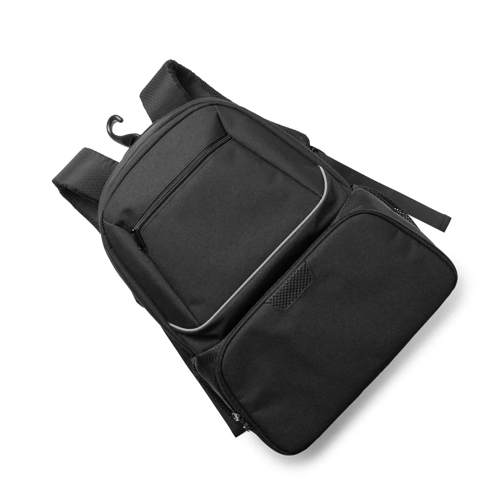 Zipper Closure Tennis Backpack Reversible Large Capacity Pickleball Rackets Backpack with Shoe Pocket Strong