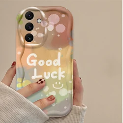 Vibrant Cartoon Graffiti Phone Case - Galaxy A10 (White - 6)
