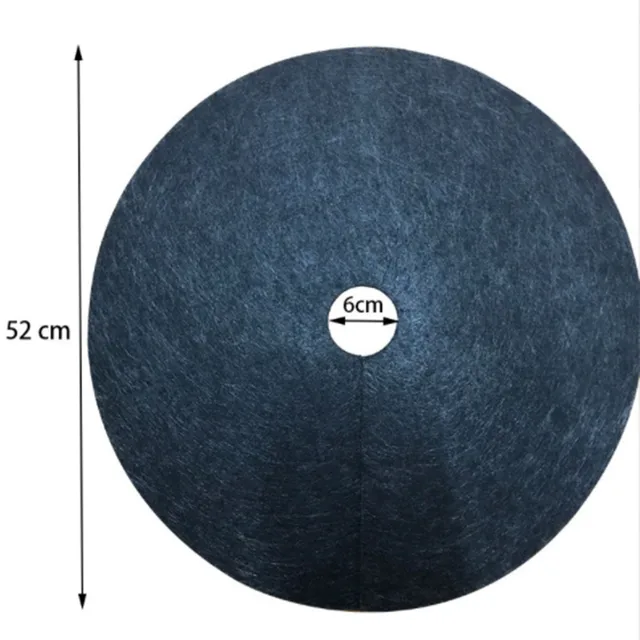 6Db Nem Szőtt Fa Talajtakaró Gyűrű Lebontható Védőszőnyeg Növény Fedele Kerek Fűgertes Kerti Szövet Burkolat - Image 4