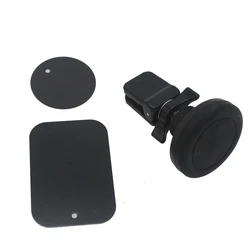 Magnetic 360° Rotating Car Phone Holder with Air Vent Mount (Iron plate)