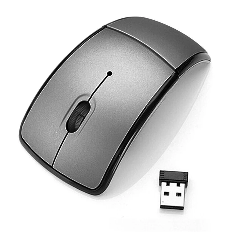 cool gaming mouse NEW 2.4G Wireless Mouse Foldable USB Receiver Folding Optical Mouse/Mice Wireless Computer For PC Laptop Win7/8/10/XP/Vista wired computer mouse Mice