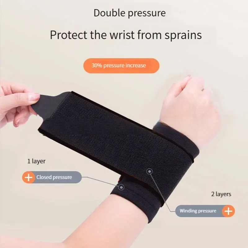 Wrist Brace Adjustable Wrist Support Straps Sports Band Brace Wrap Adjustable Support Gym Strap Carpal Tunnel Bandag