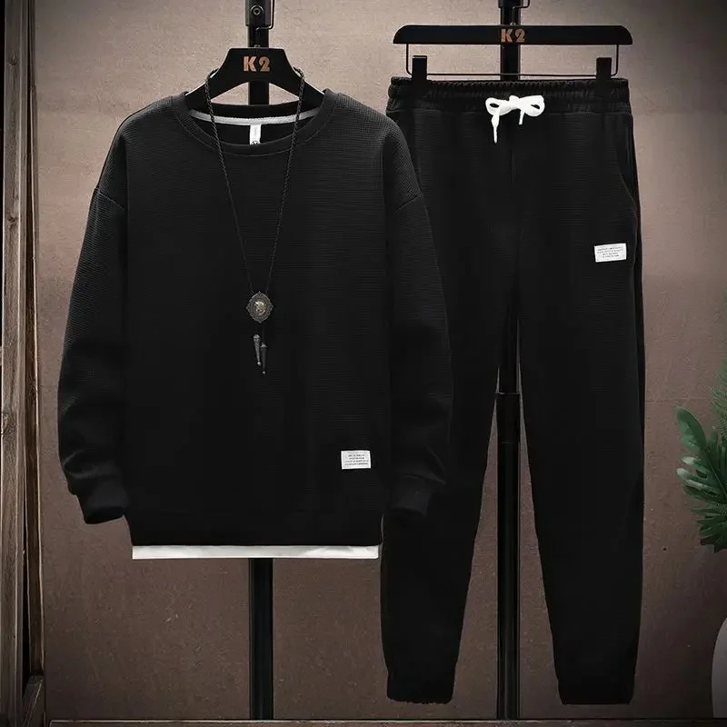 Black A02 long sleeve suit