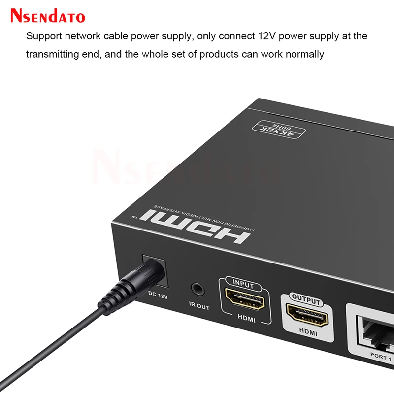 LKV714Pro-V2.0 LKV712Pro-V2.0 4K 60Hz HDMI POE Extender Over RJ45 30M HDMI Video Transmitter and Receiver Splitter Kit with Loop