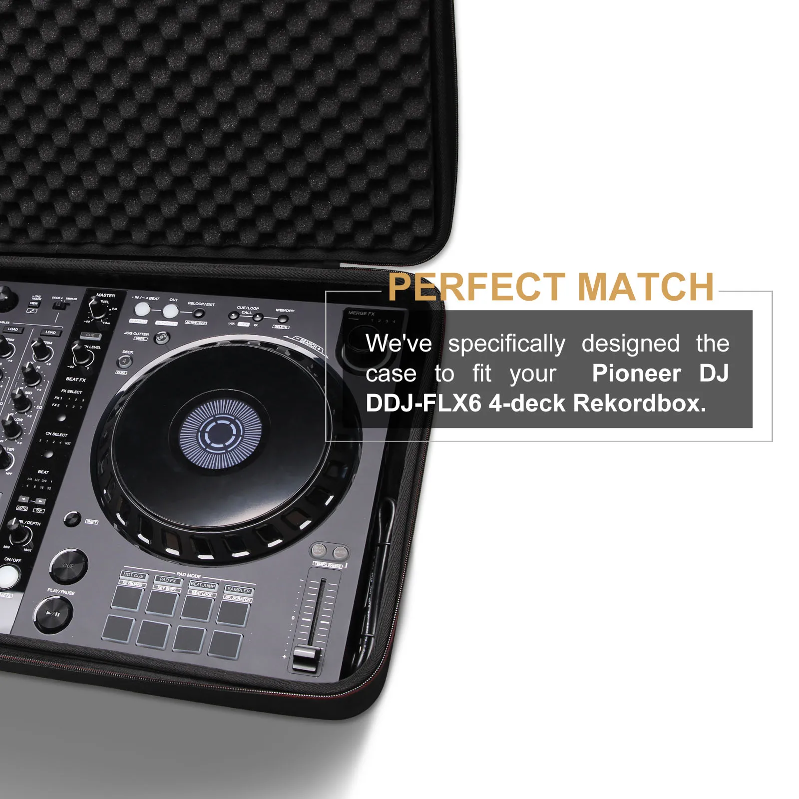 エパイオニアdj ddj flx6 4用ハードケース,デッキ,レコードボックス 