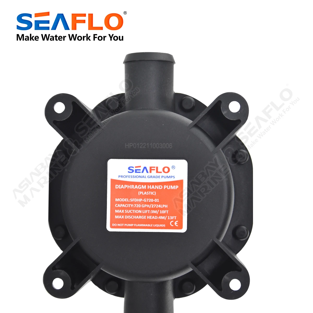 SEAFLO Marine Boat Manual diaphragm hand Bilge Pump with Water Transfer and Self-Priming High-Flow Suitable for Wine and Juice bilge pump marine water pump