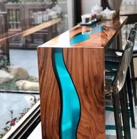 2024 Industrial Modern Solid Walnut Dining Table – Custom Size 180x70cm with Stylish Living Side Panels - Image 6