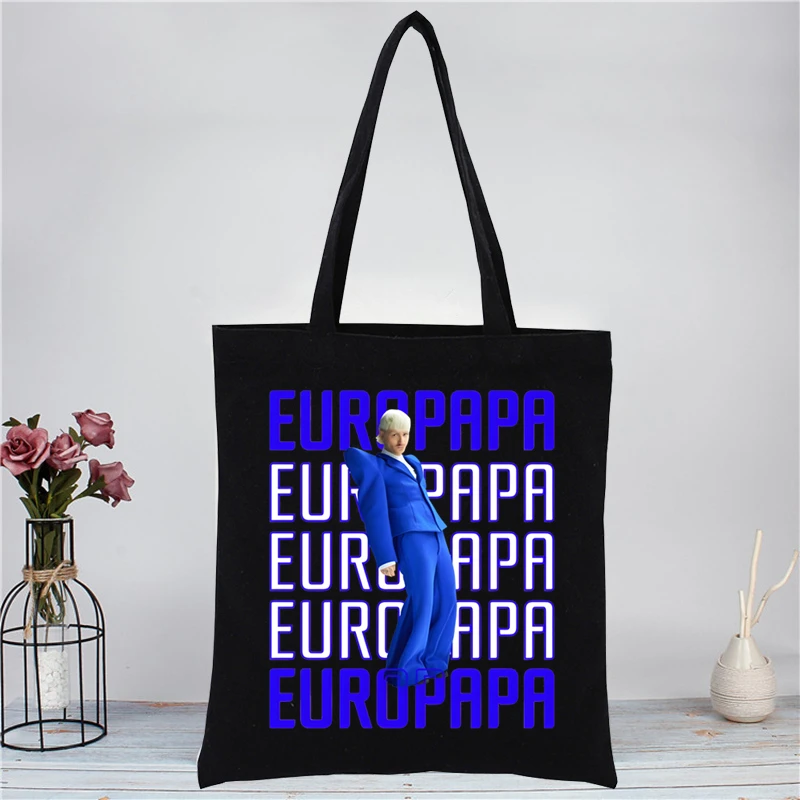 

Joost Klein Shoulder Bag High Capacity Tote Bag Aesthetics Shopping Bags Cotton Handbags Books Bag