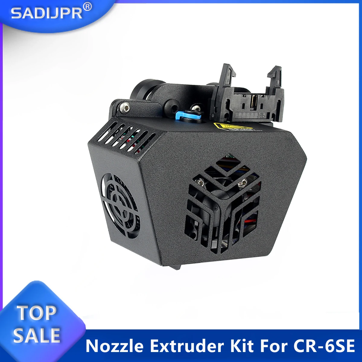 

SADIJPR полностью металлический Горячий Конец Сопла Экструдер комплект аксессуаров для 3D-принтера с двойным вентилятором задний шкив для фотографий детали 3D-принтеров