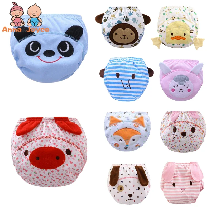 

10pc/Lot Baby Diaper Cloth Washable Underwear Training Pant 80/90/100