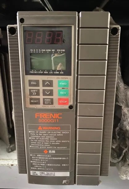 

FRN3.7G11S-2 inverter , In good working condition, free shipping