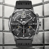 Rugged Military Smart Watch Men Heart Rate Outdoor Watch Waterproof 1.75" Al Voice HD Bluetooth Call Smart Watch For Android lOS 1
