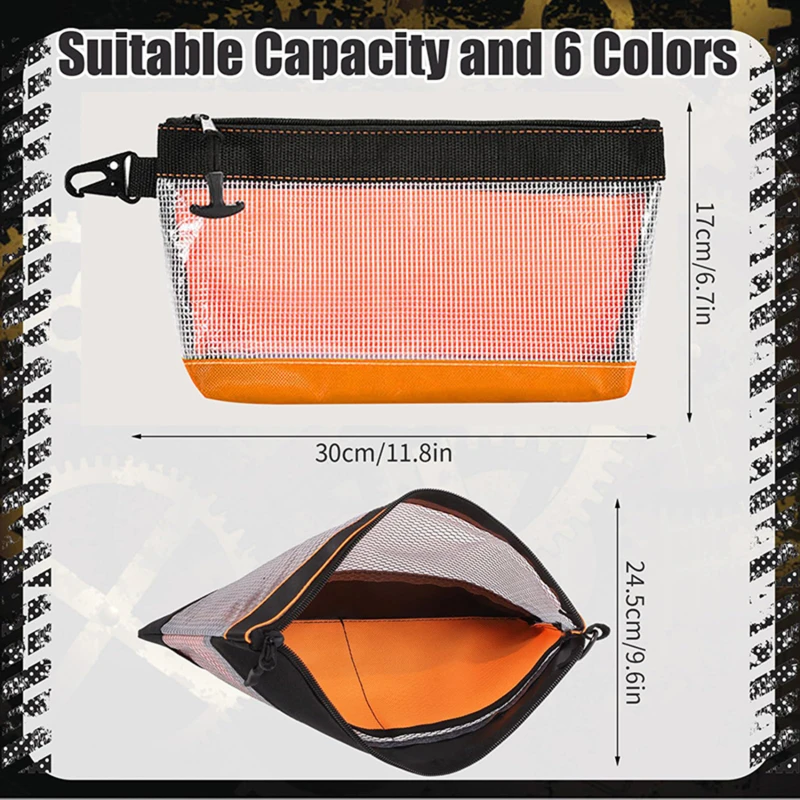 Transparent PVC Waterproof Multi-function Organizer Pouch