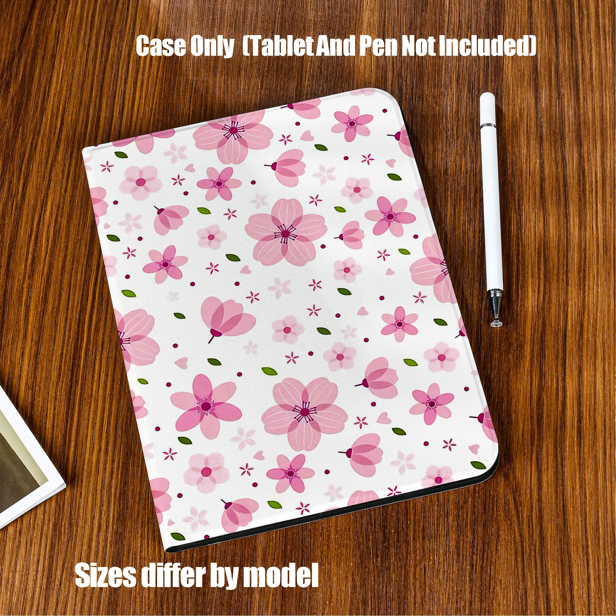 Shockproof TPU Tablet Case with Pencil Holder and Auto Sleep/Wake Function