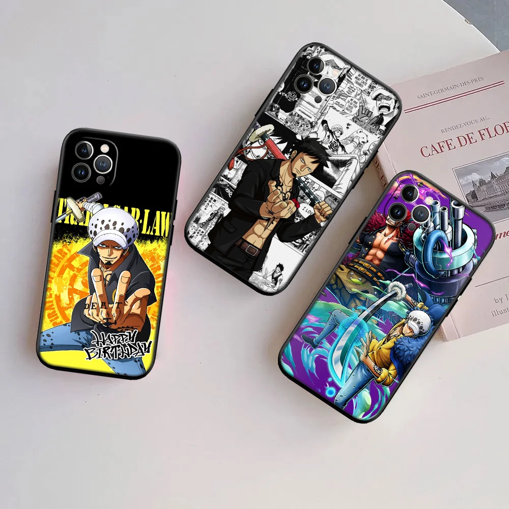 Premium One Piece Law High-End Shell Phone Case