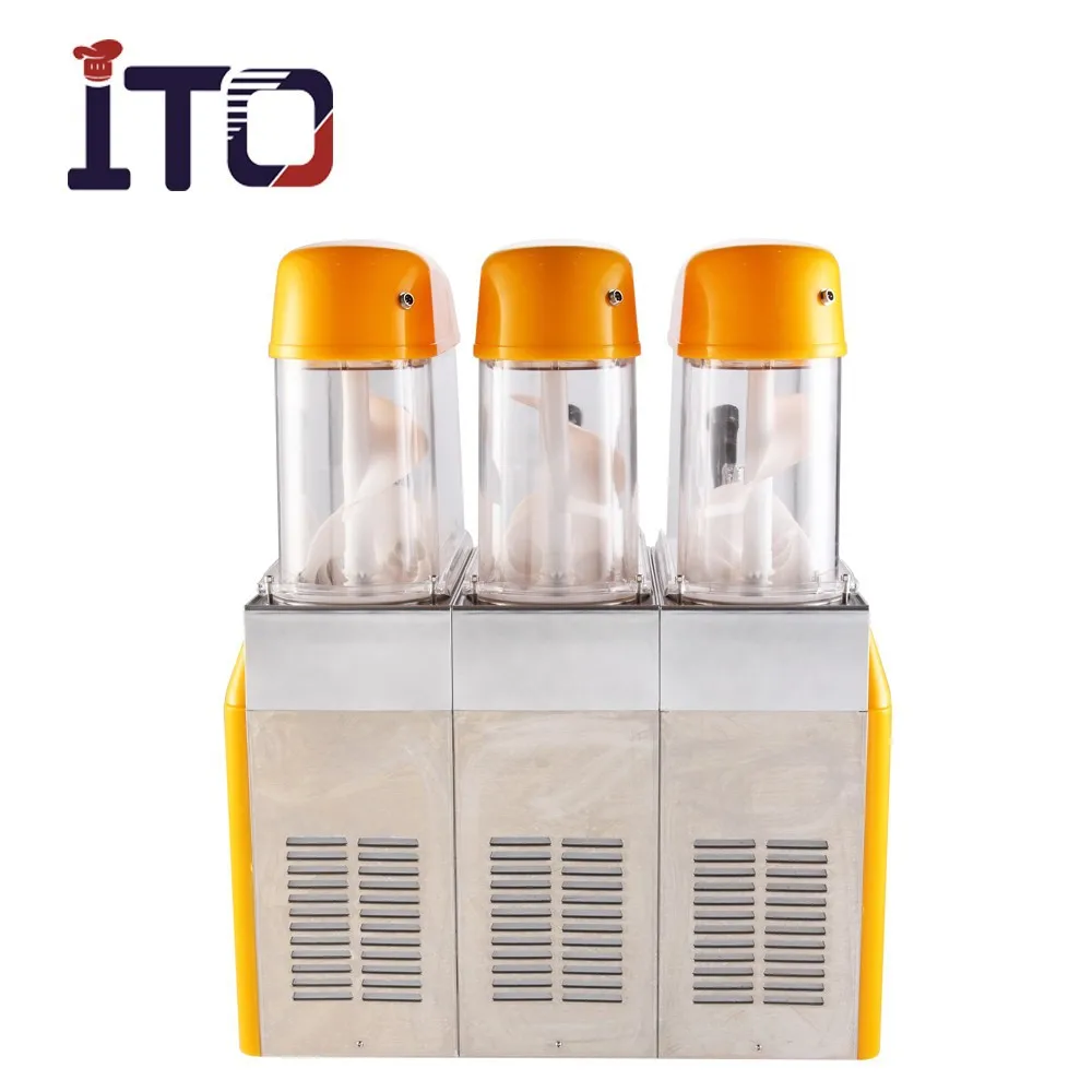 Catering Equipment Double Tanks Slush Machine 12Lx3 Commercial Slushie Machine 5