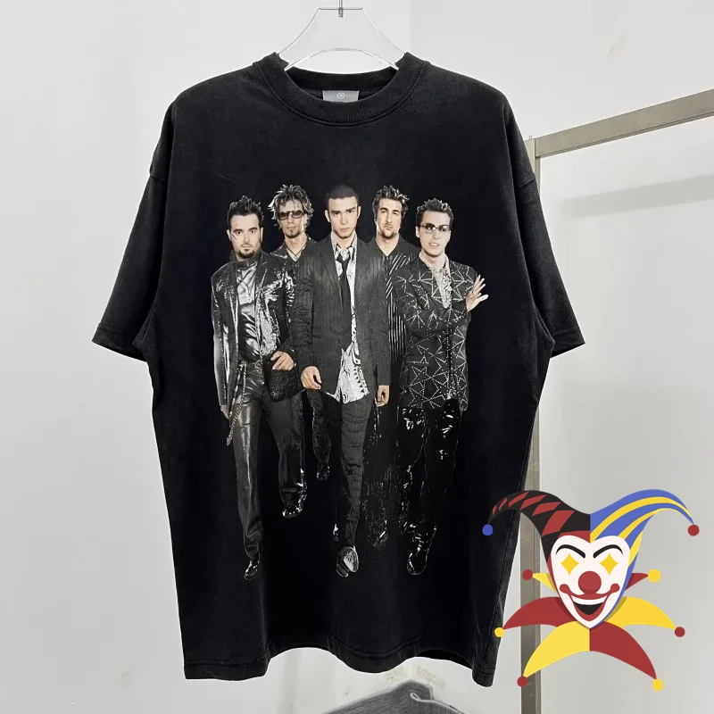 

Футболка Nsync рок-группы для мальчиков, одежда лучшего качества, футболка с круглым вырезом
