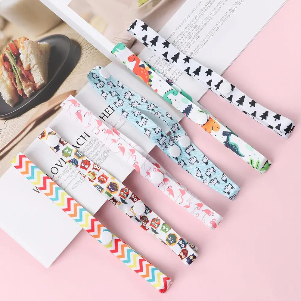 

1PC New Baby Stroller Accessories Teether Pacifier Bottle Anti-Drop Hanger Belt Holder Toys Stroller Strap Fixed Car Chain