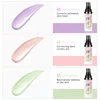 Moisturizing Face Makeup Primer Tri-color Isolation Cream Concealer Facial Base Brighten Correcting Skin Tone Natural Cosmetics 6