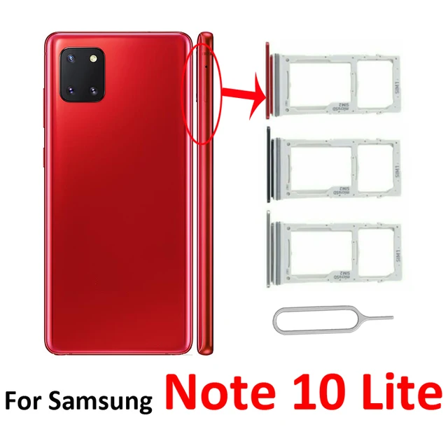 Samsung Galaxy Note 10 Lite,n770f, n770,デュアルSIMカードスロット 
