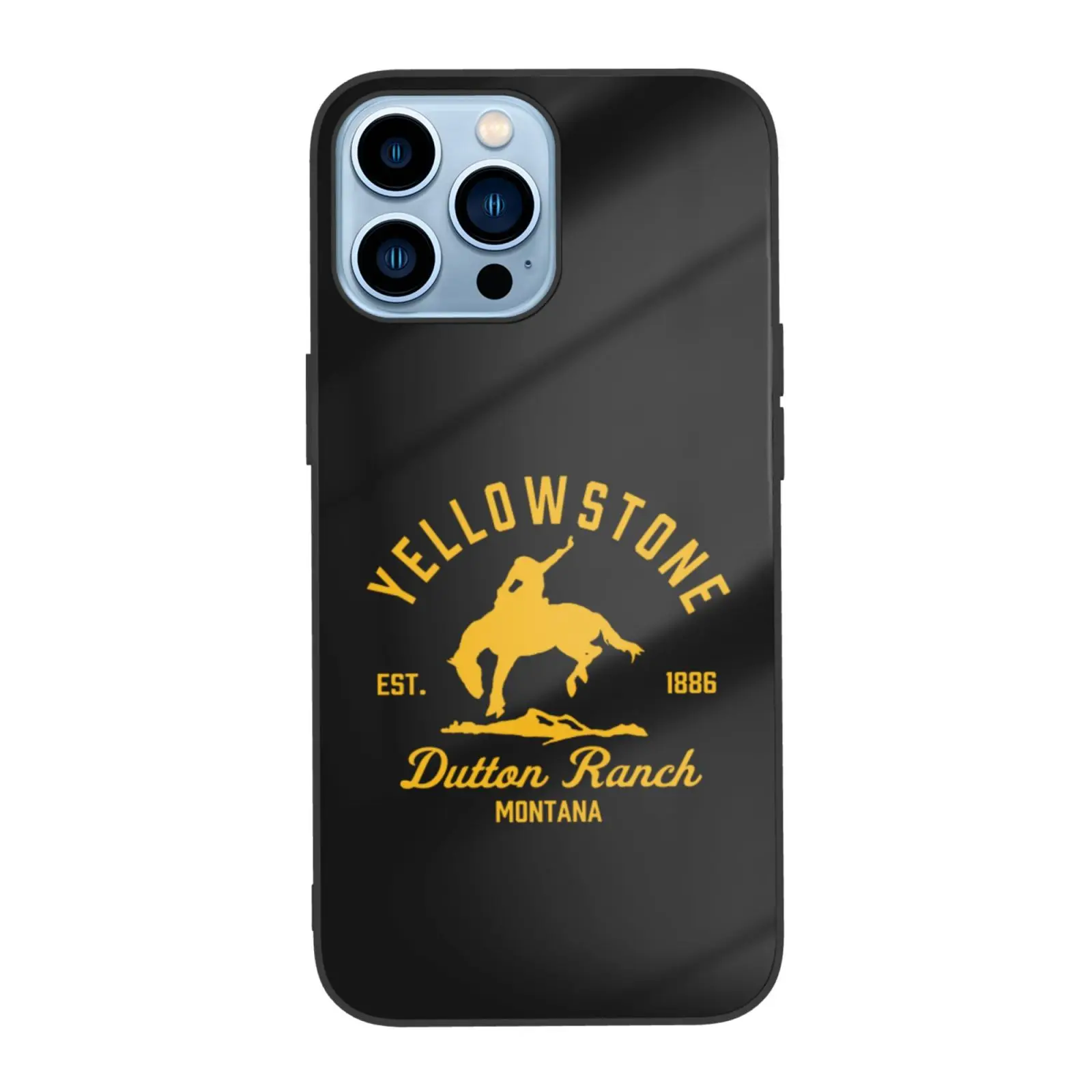 Yellowstone Bucking Bronco Horse Dutton Ranch Montana Tv Show Tempered