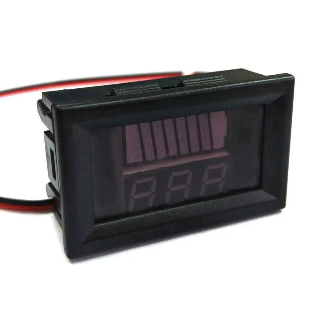 자동차 배터리 충전 수준 표시기 12V 24V 36V 48V 60V 72V 리튬 배터리 용량 표시기 시험기 디스플레이 LED 시험기 전압기