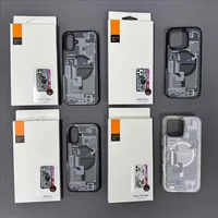 Spigen Circuit Board Magnetic Phone Case For iPhone 16 15 14 13 12 11 Pro Max Plus Magesafe Cover Support Wireless Charging 1