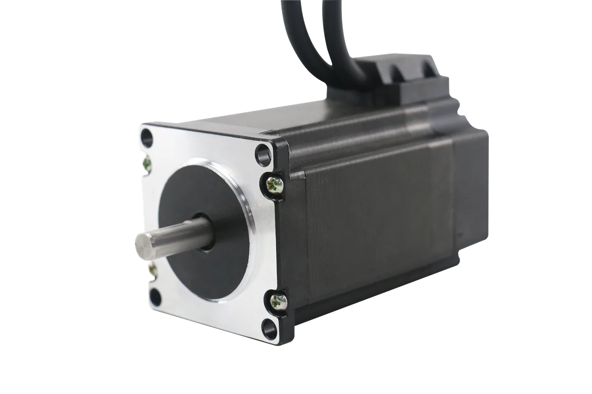 57mm 펄스 방향 2상 1N.m 3.5N.m Nema 23 키트 폐쇄 루프 스테퍼 서보 모터 및 LCDA257F 서보 드라이버