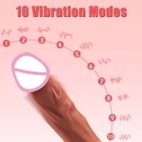 Echte Simulation Dildo Vibrator für Frauen G-punkt Vibrierende Weibliche Vaginal Stimulator Heizung Erwachsene Waren Sex Spielzeug für Frauen 5