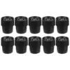 10Pcs Trampoline Leg Cap,Mute Rubber Foot Pad Accessories for Jumping Bed | Non-slip Mini Trampoline Part Base Pipe Legs Fitting
