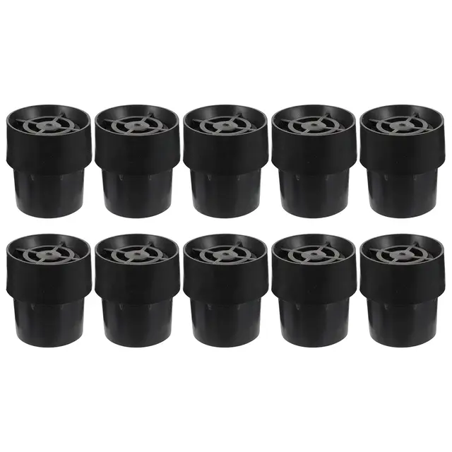 10Pcs Trampoline Leg Cap,Mute Rubber Foot Pad Accessories for Jumping Bed | Non-slip Mini Trampoline Part Base Pipe Legs Fitting