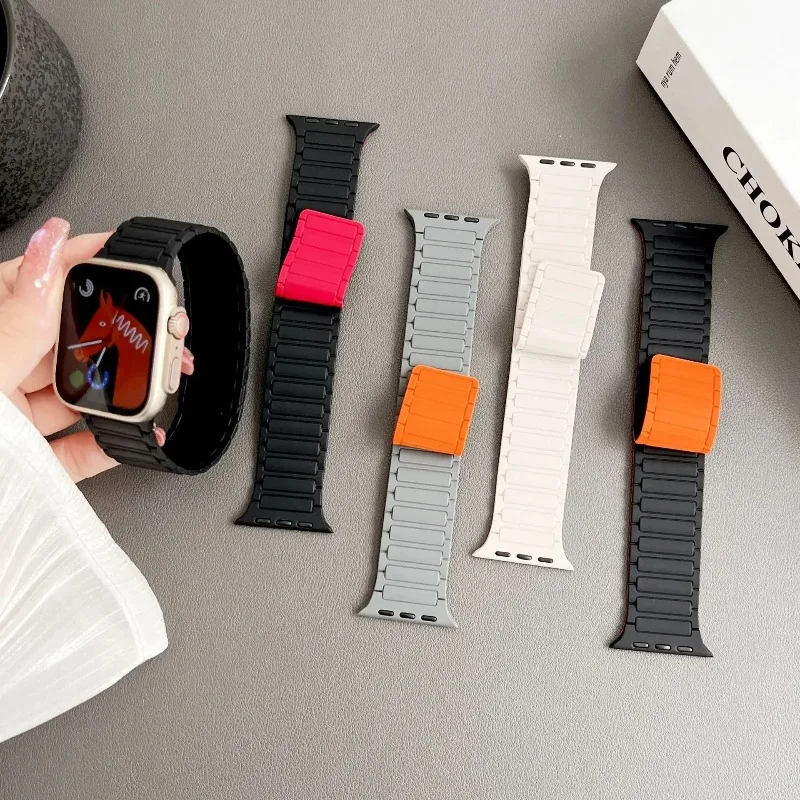 Magnetic Silicone Fashion Wristband