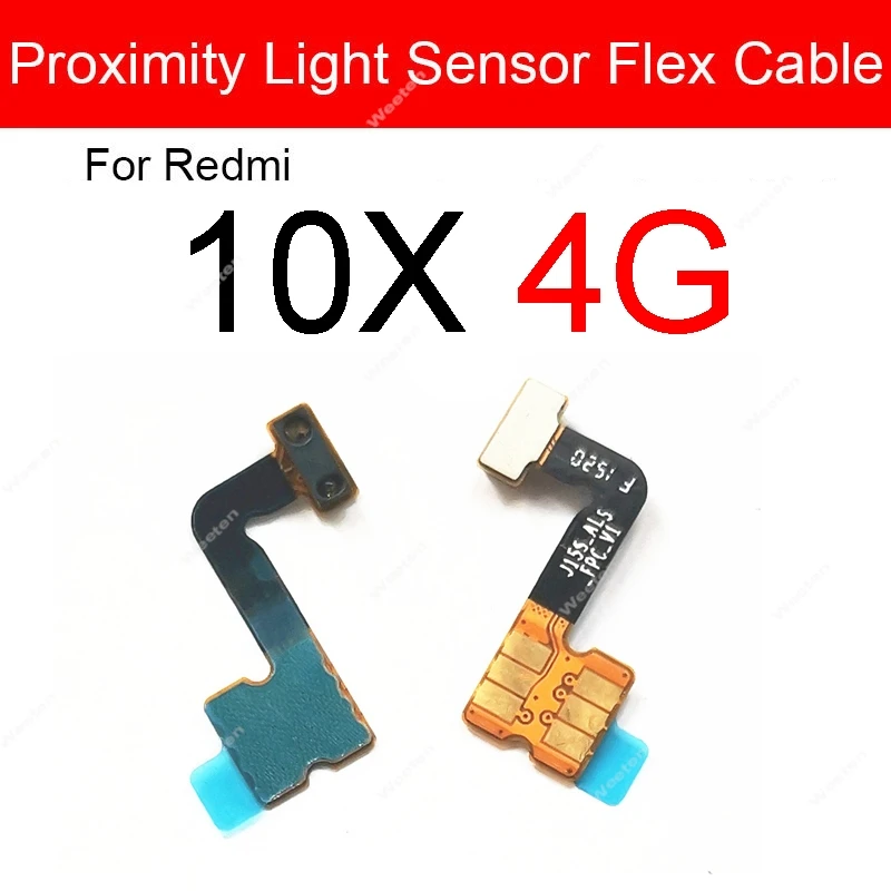 Light Proximity Sensor Flex Cable For Xiaomi Redmi Note 8 8T 9 9s