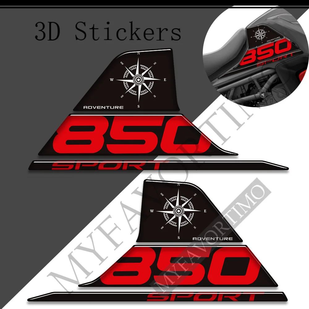 Stickers Decals Tank Pad TankPad Knee Kit Oil Gas Fuel Protection Protector For Triumph Tiger 850 Sport