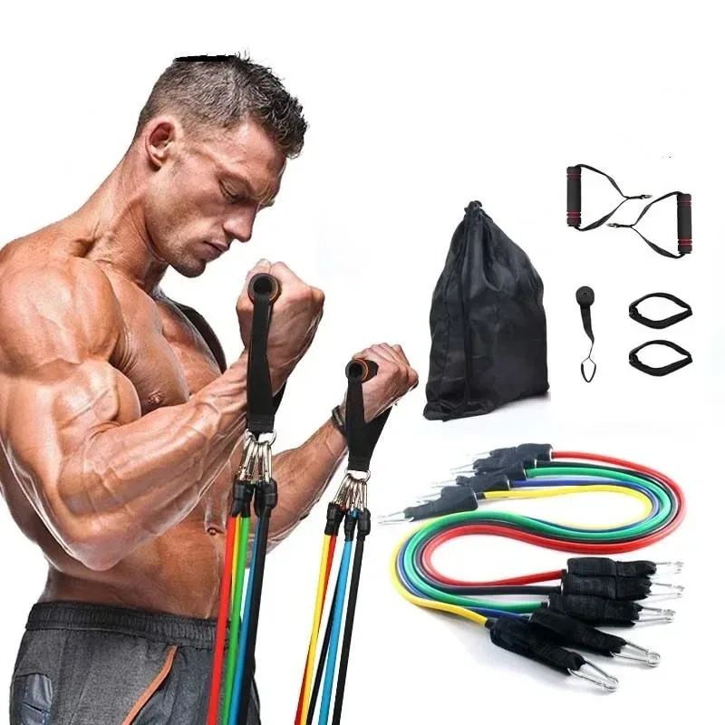 Resistance Bands Pull Rope Sport Set Expander Yoga Exercise